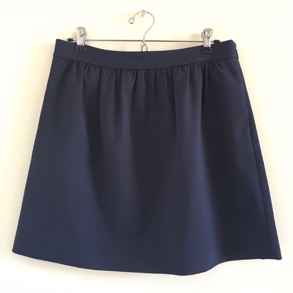 NWOT JCrew Double Crepe Skirt - Picture 2 of 6